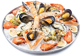 Dengiz olingan mahsulotlar